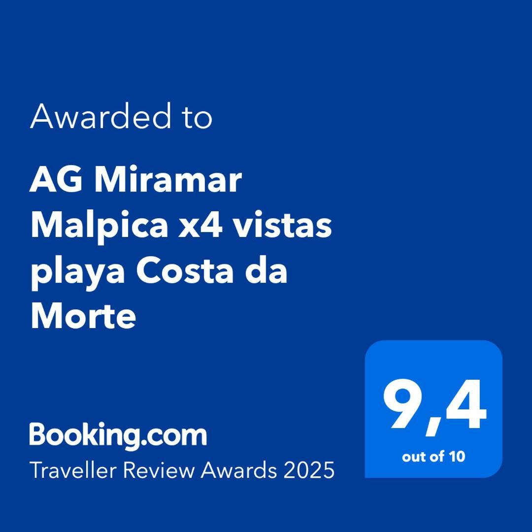 Ag Miramar Malpica X4 Vistas Playa Costa Da Morte Eksteriør billede